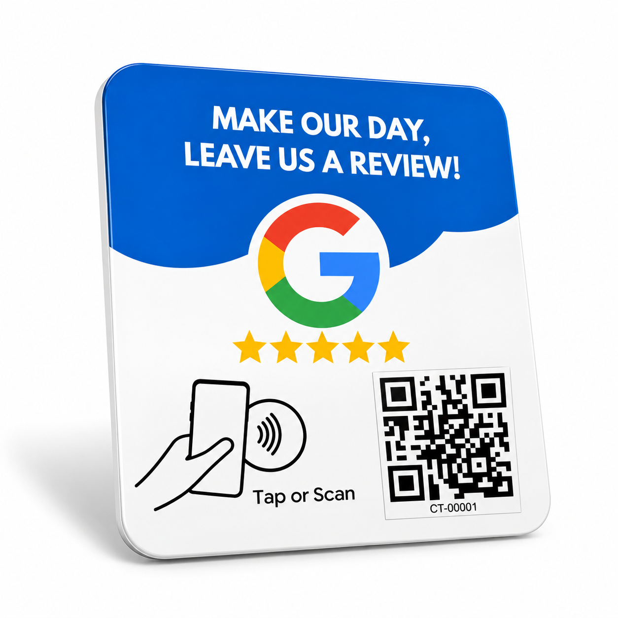 Google Review Card Plates - Foto 1