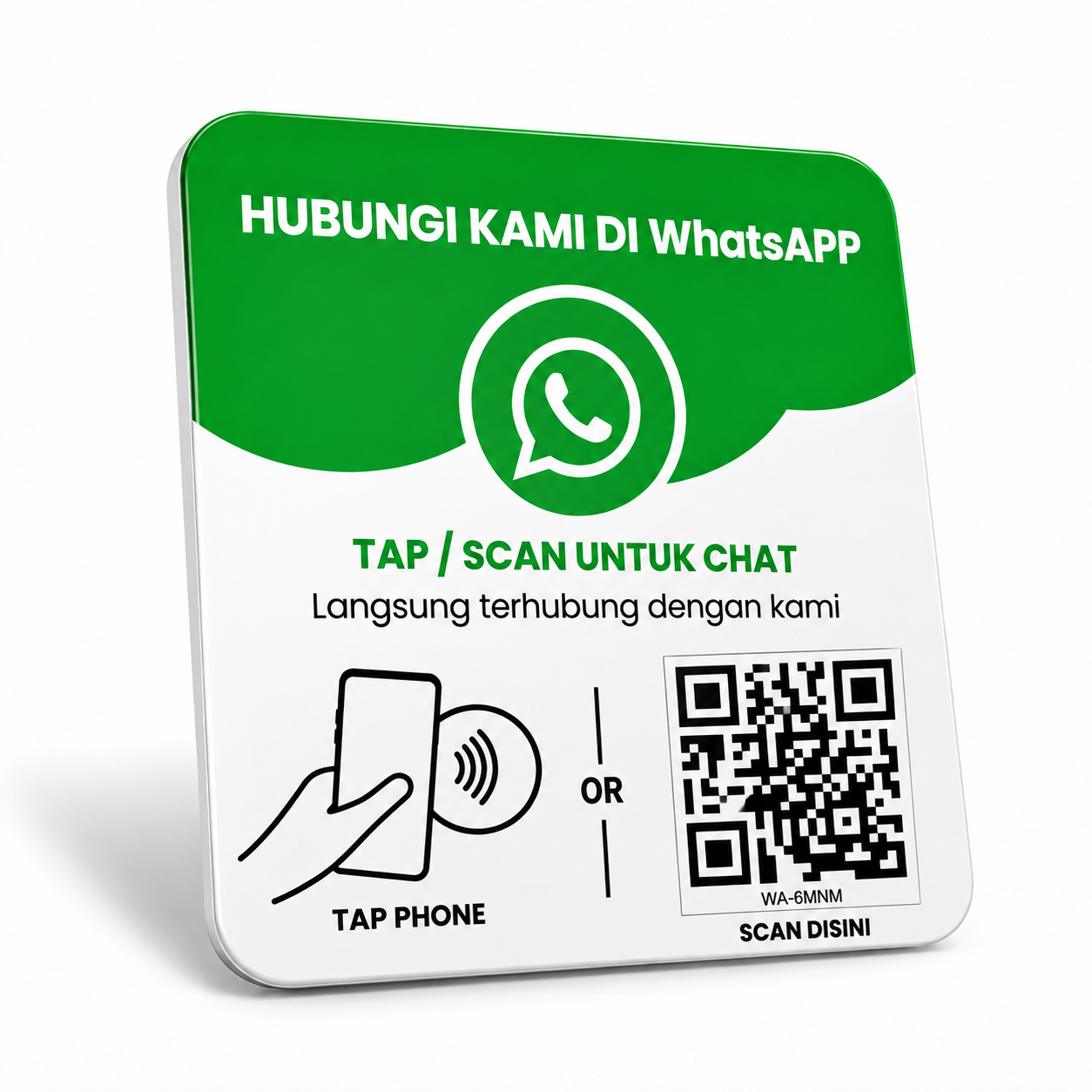 CALVINA TAP Tap to Chat WhatsApp